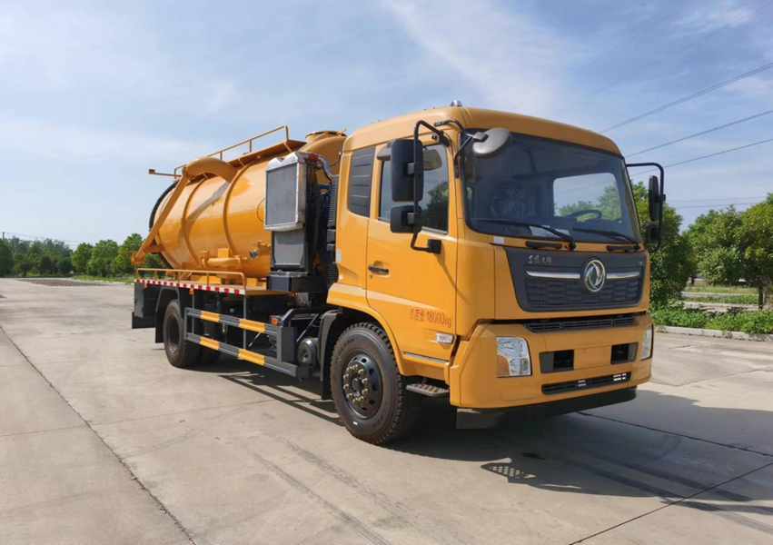 東風(fēng)天錦清洗吸污車(chē)